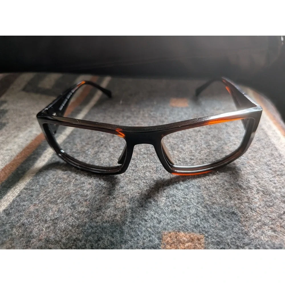 Maui Jim Navigator MJ 212-26 Brown Wrap Sunglasses Frames 59-18 135